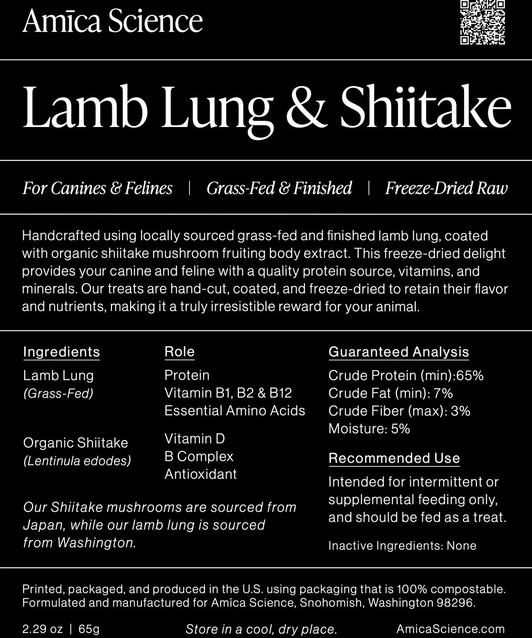 Lamb Lung & Shiitake