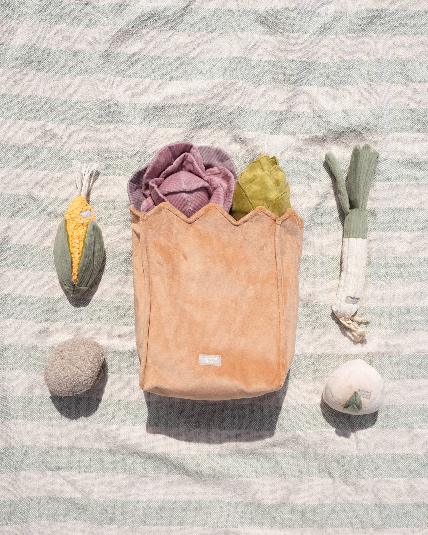 FARMER'S MARKET SET // ENRICHMENT TOY SET // SNUFFLE TOY