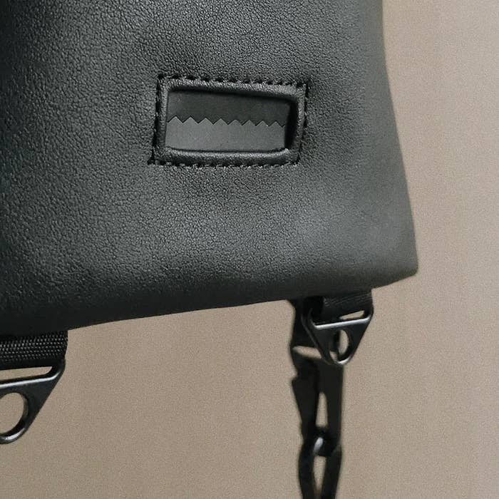 BUCKET BAG // Convertible Vegan Leather Bag