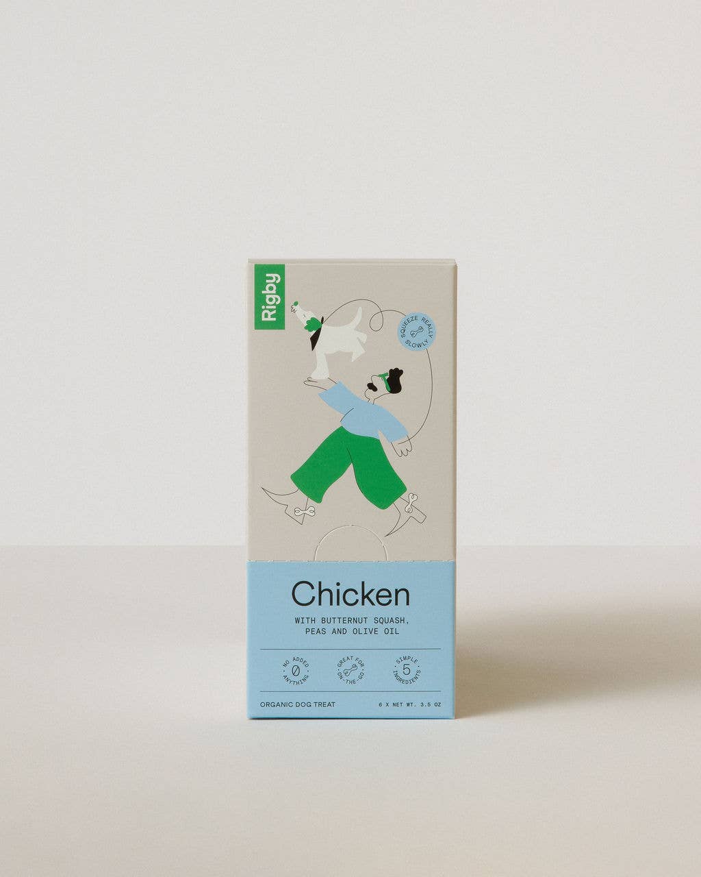 Organic Chicken Squeeze Pouch for Dogs
