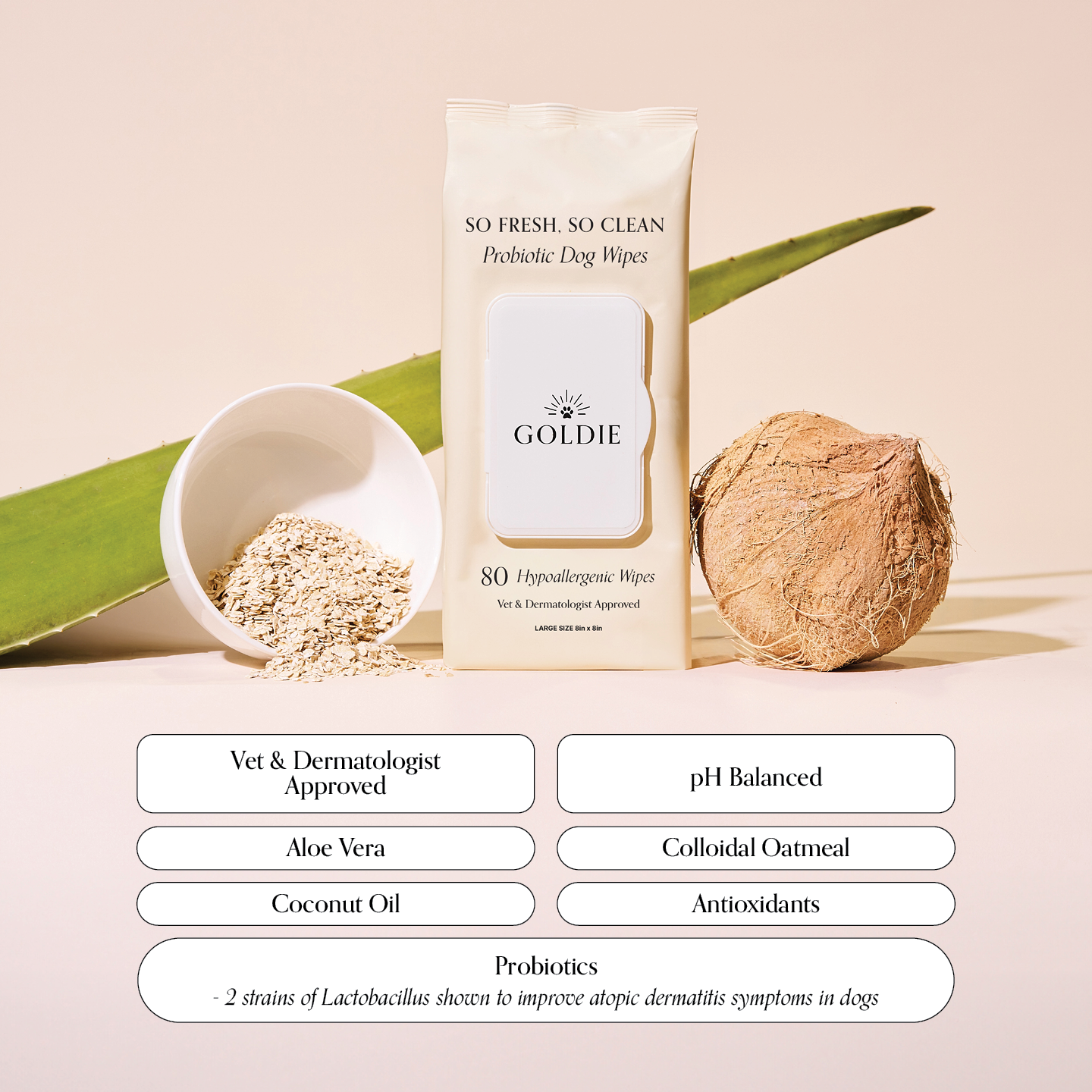 So Fresh, So Clean Probiotic Wipes