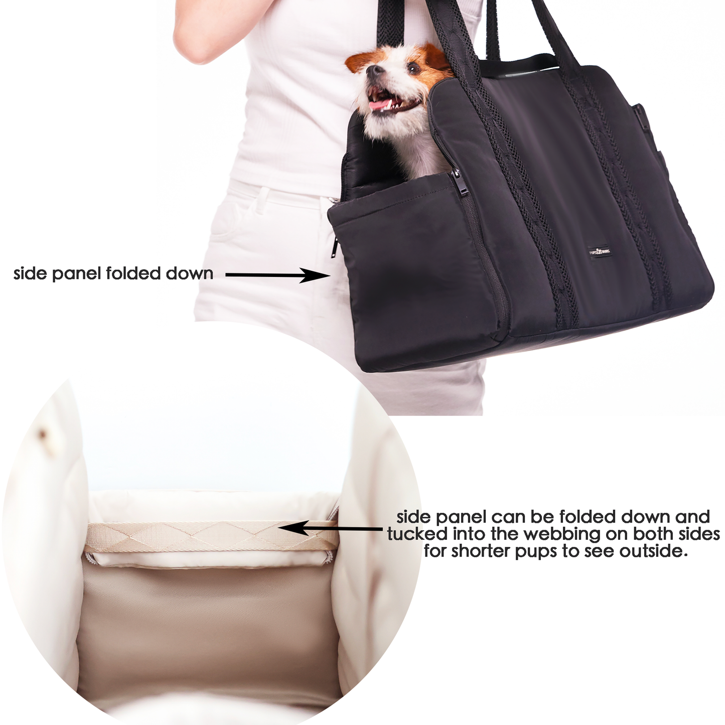 Everywhere Convertible Tote Bag | Dog Carrier | 2 Colors