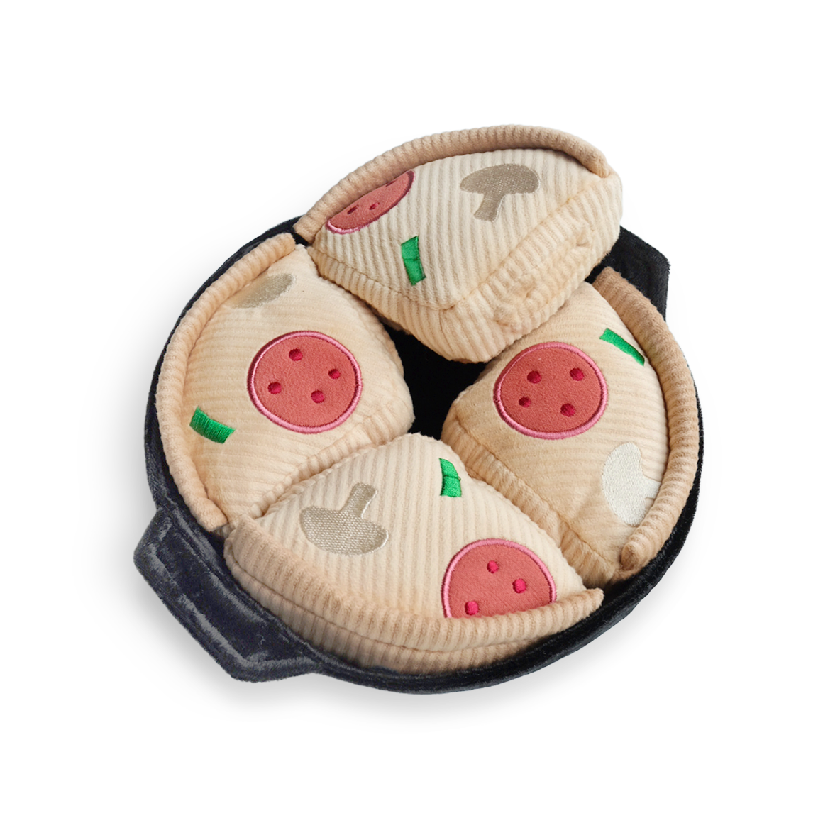 DEEP DISH PIZZA // ENRICHMENT DOG TOY