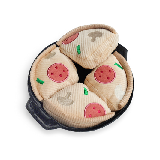 DEEP DISH PIZZA // ENRICHMENT DOG TOY