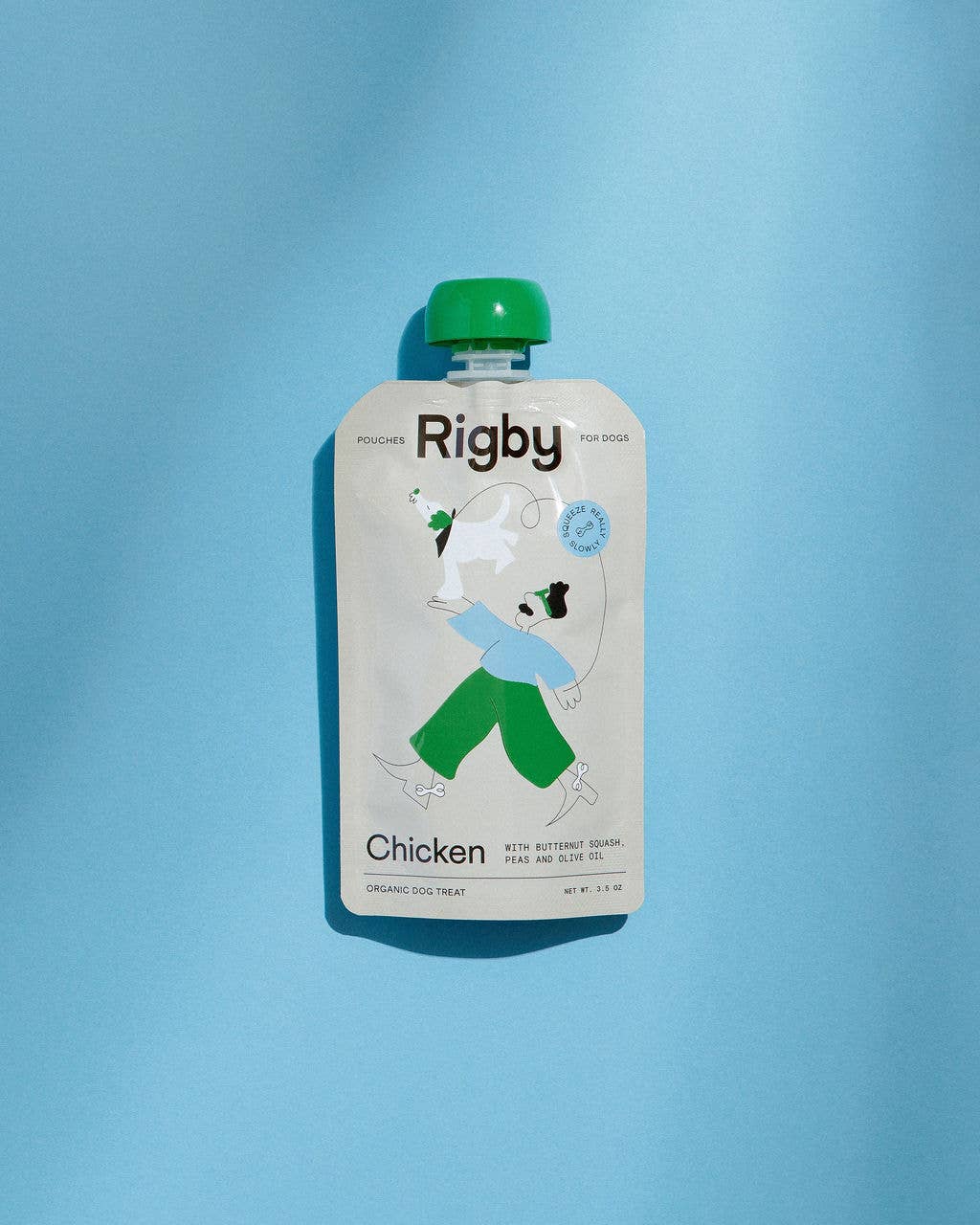 Organic Chicken Squeeze Pouch for Dogs