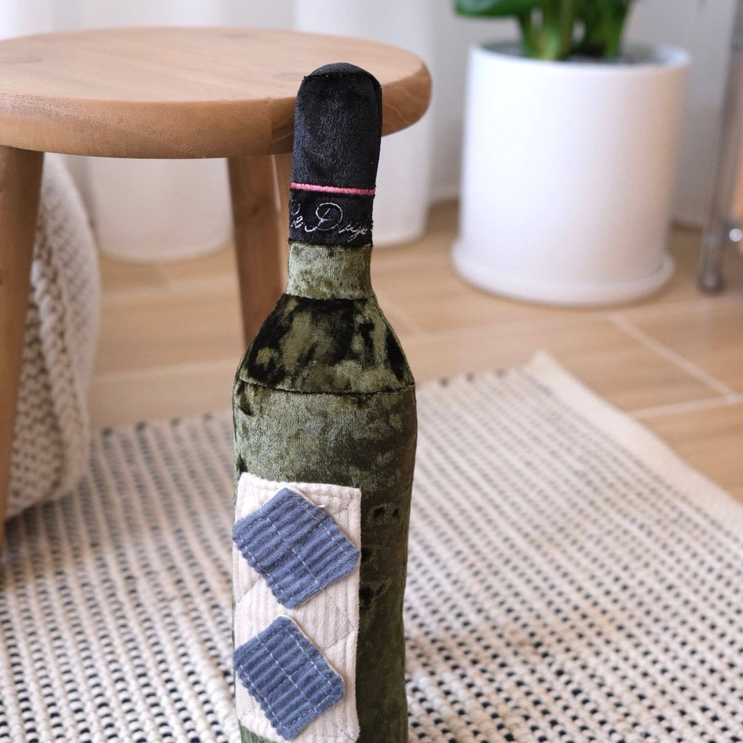 Merlot Wine Bottle / Enrichment Dog Toy