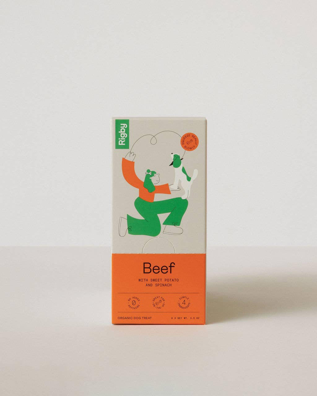 Organic Beef Squeeze Pouch for Dogs