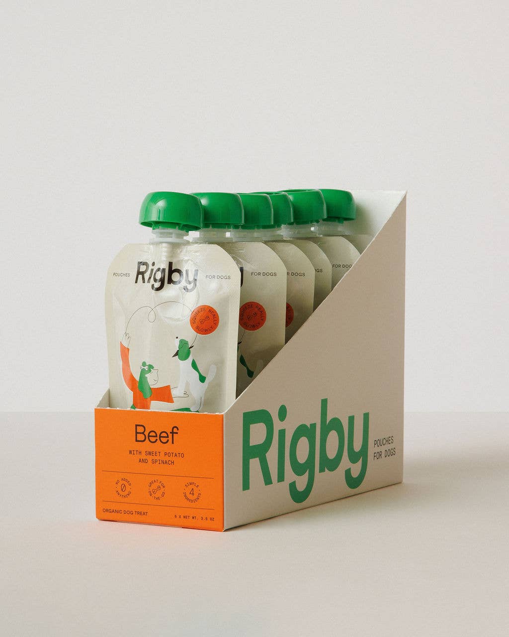 Organic Beef Squeeze Pouch for Dogs