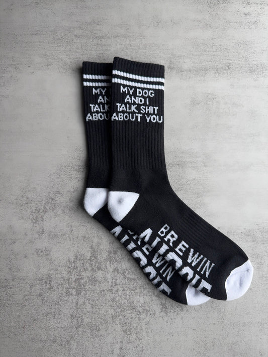 Talk Sh!t Crew Socks