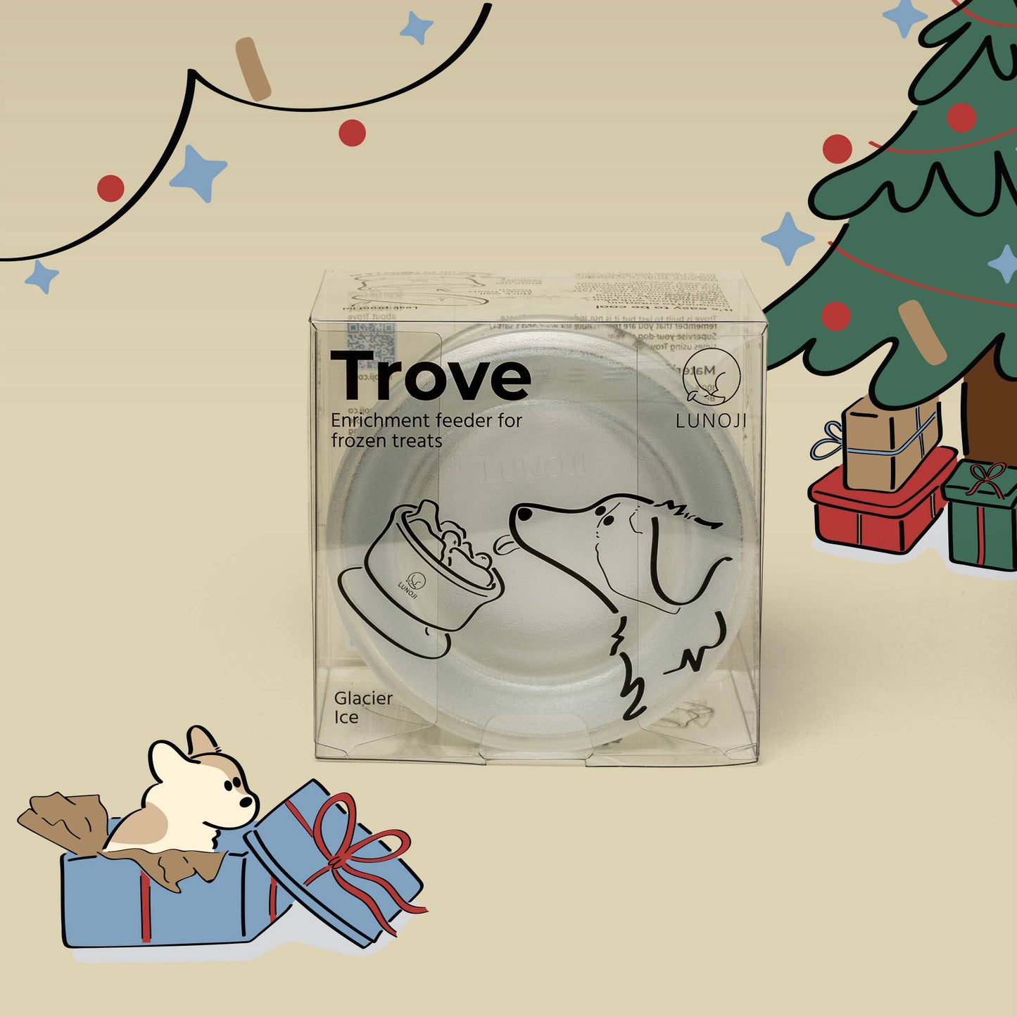 CHEWDEN Trove: Dog Enrichment Feeder | Frozen Treat Cup
