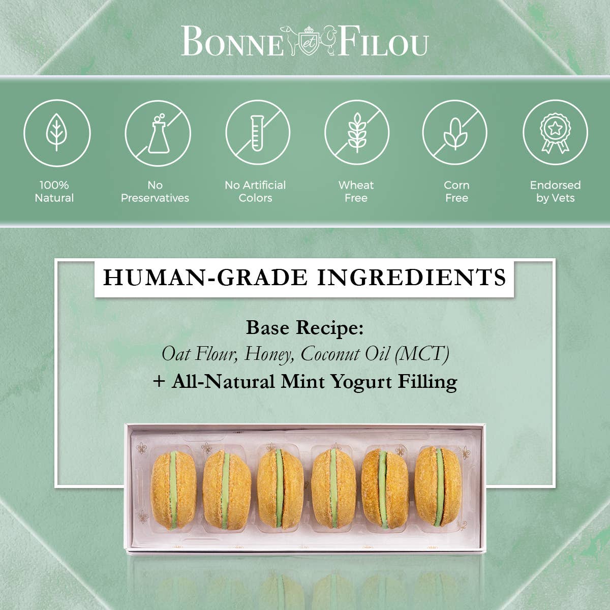 Dog Macarons | Dog Gifts (3 count)
