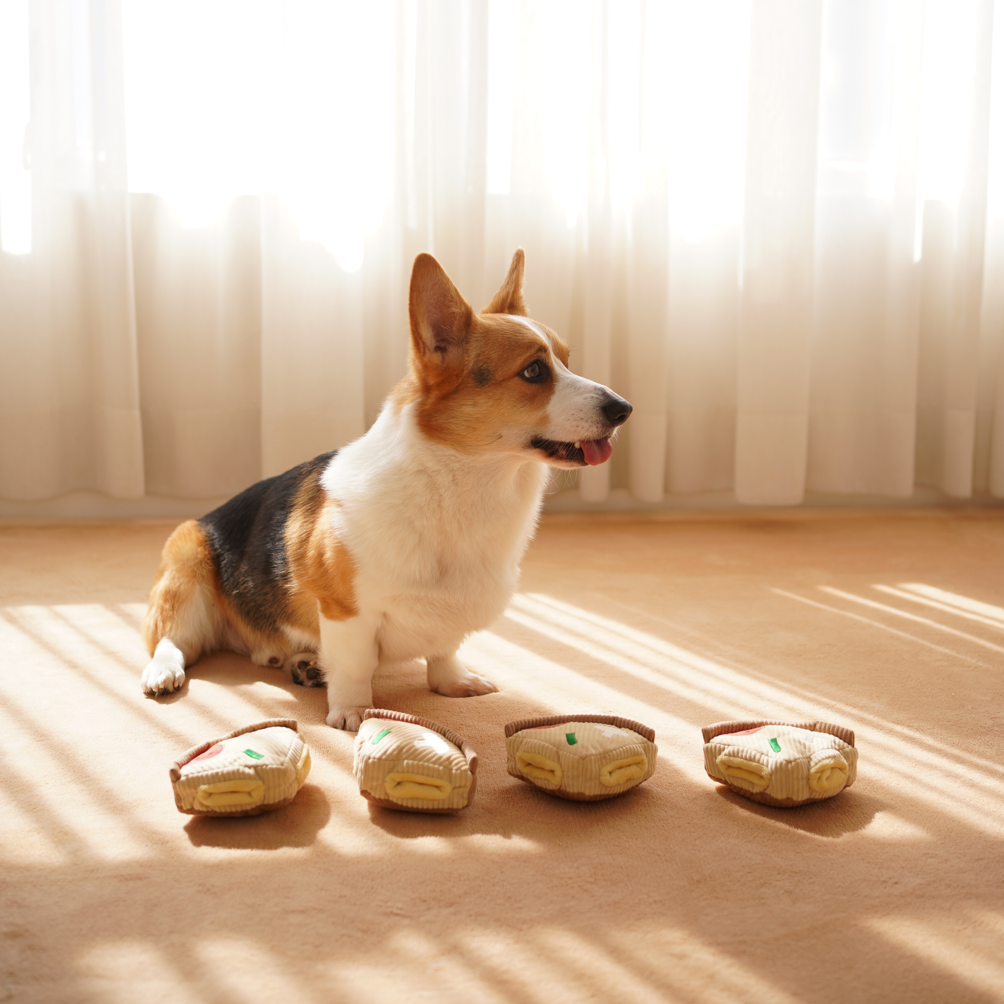 DEEP DISH PIZZA // ENRICHMENT DOG TOY