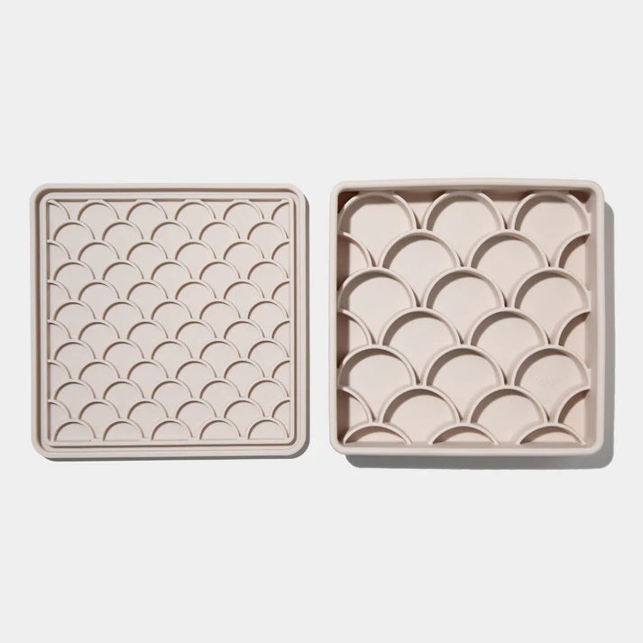 3-in-1 Fish Scale Slow Feeder Bowl