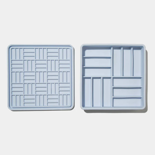 3-in-1 Parquet Slow Feeder Bowl