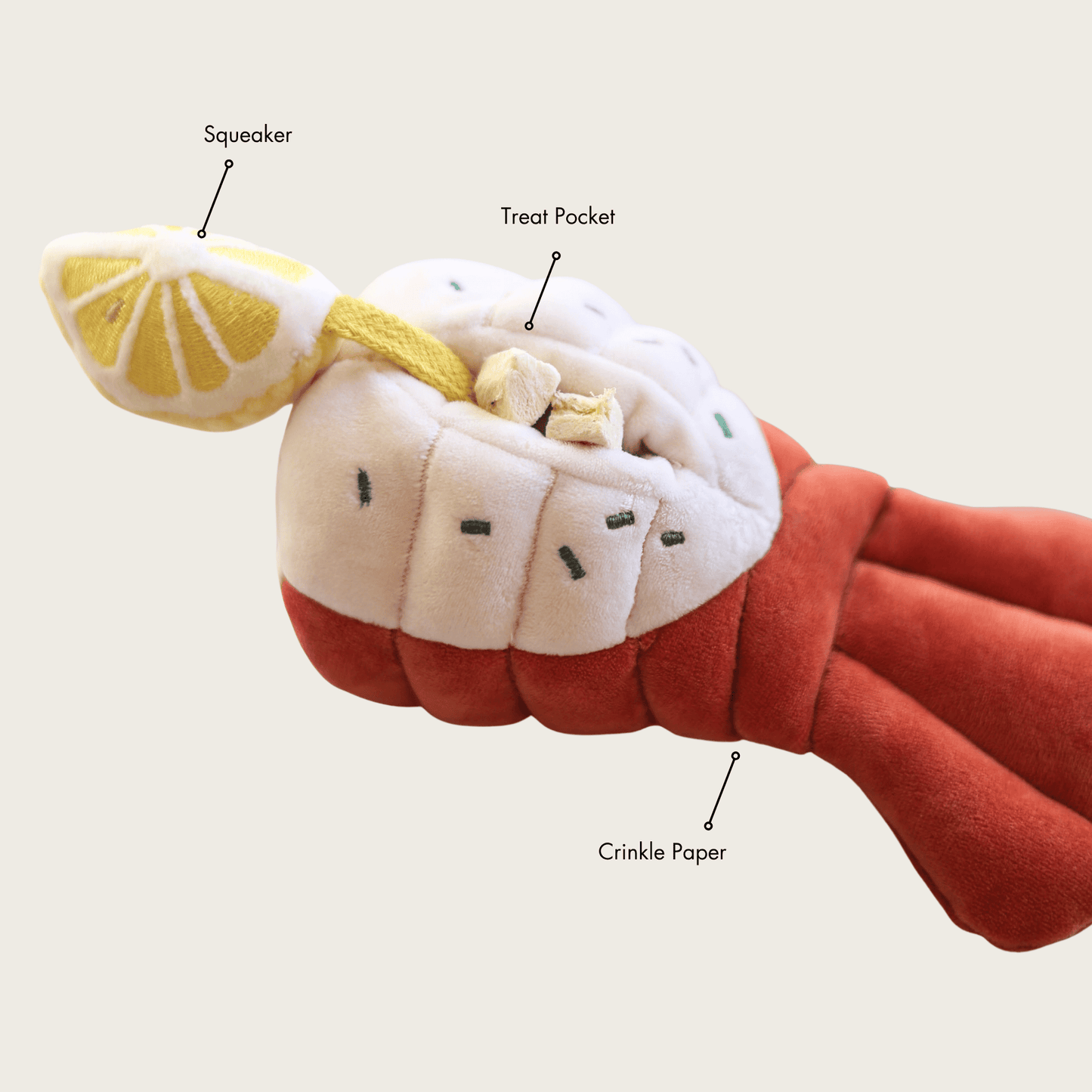 Grilled Lobster Nosework Toy