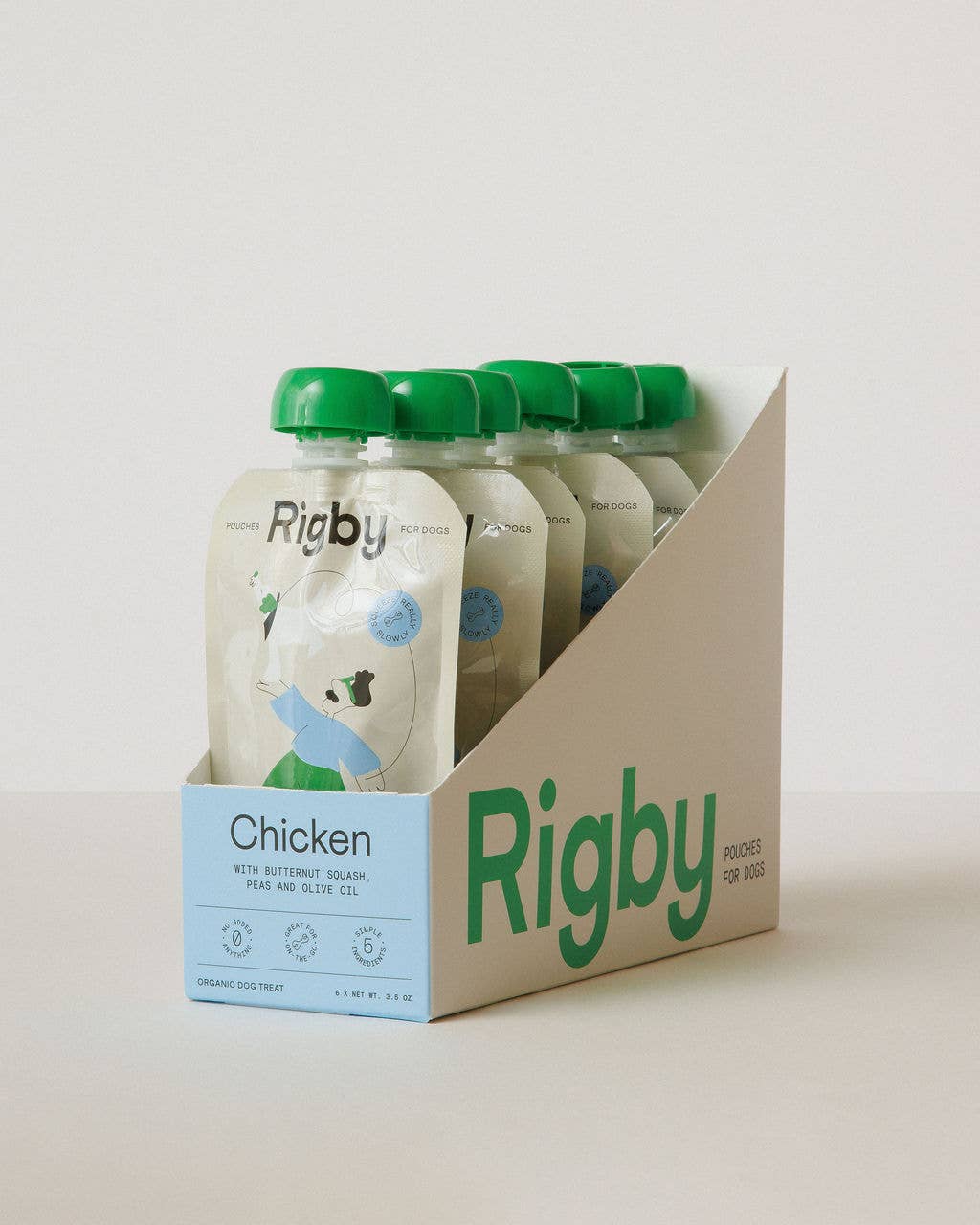 Organic Chicken Squeeze Pouch for Dogs