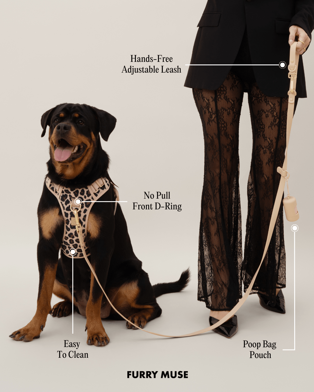 Wander! Bow Harness Kit Cherry
