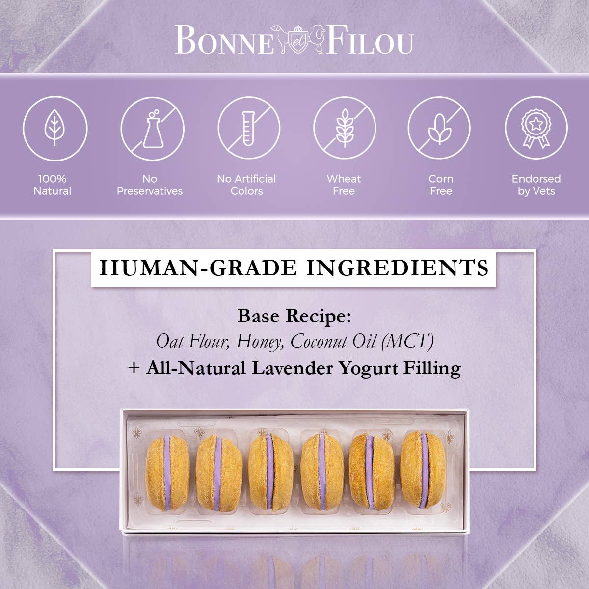 Dog Macarons | Dog Gifts (3 count)