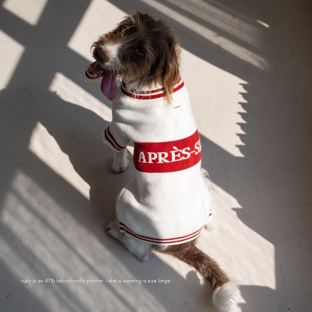 Après-ski Pet Sweater for Dogs and Cats